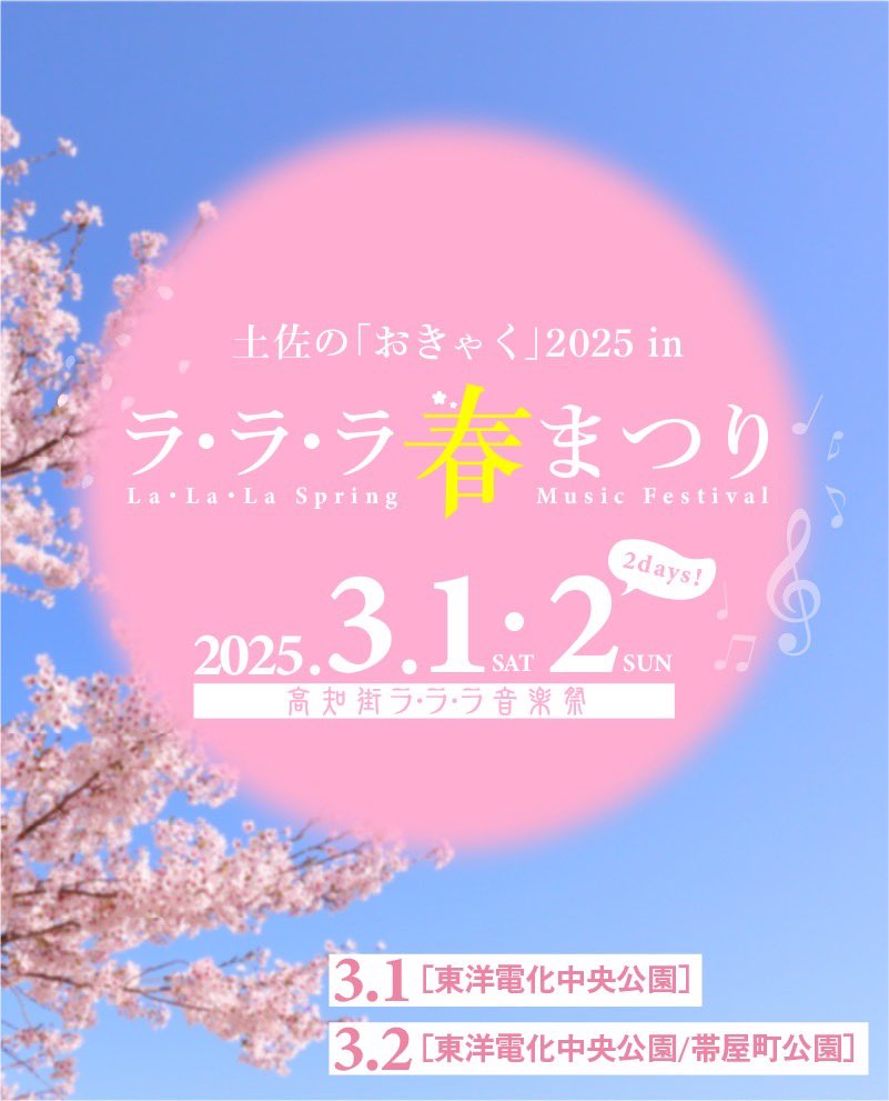 ラ・ラ・ラ春まつり